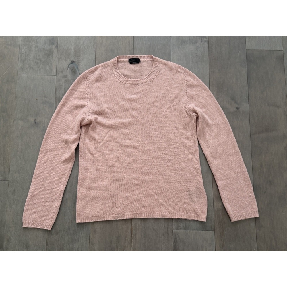 Authentic Prada 100% Cashmere Pink Sweater Men Size 54